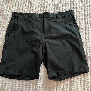 Travis Mathew Charcoal Flat Front Shorts